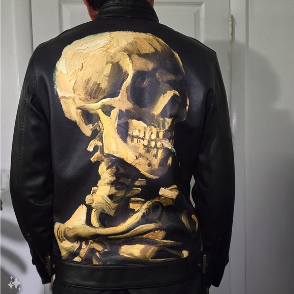 Robert Graham x Van Gogh Museum leather jacket limited collection